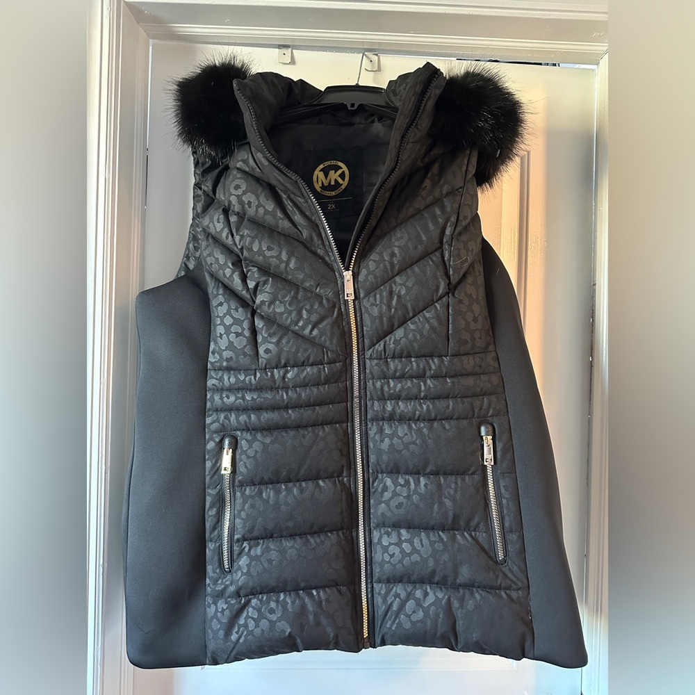 Gently used MK puffer vest